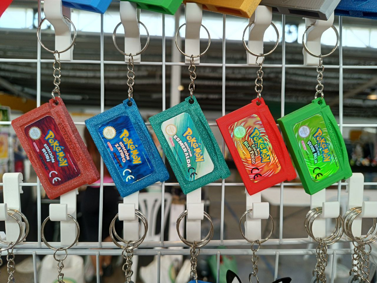Llavero de cartucho de Nintendo GBA