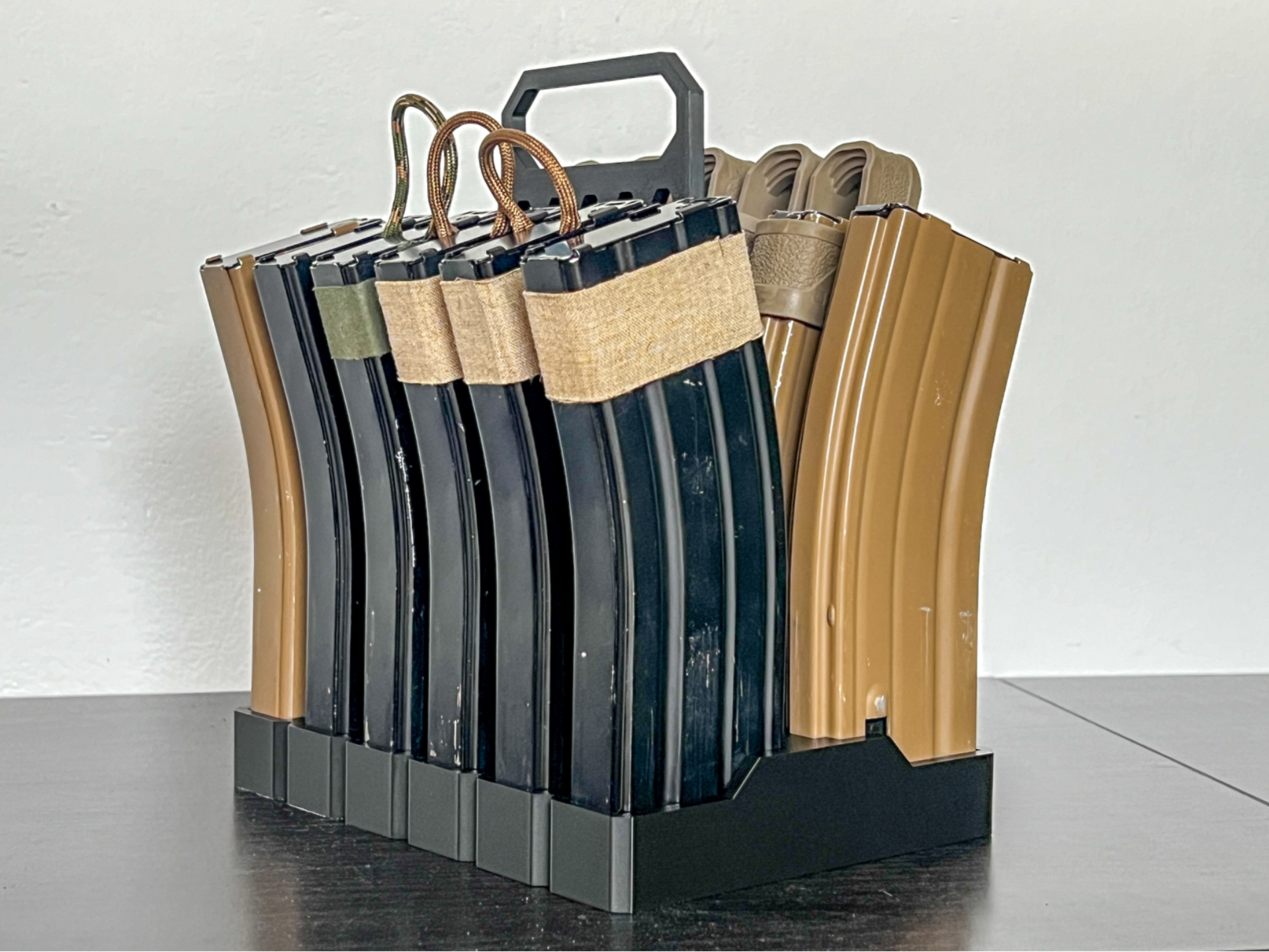Airsoft 5.56 Magazine Storage & Carrying Tray
