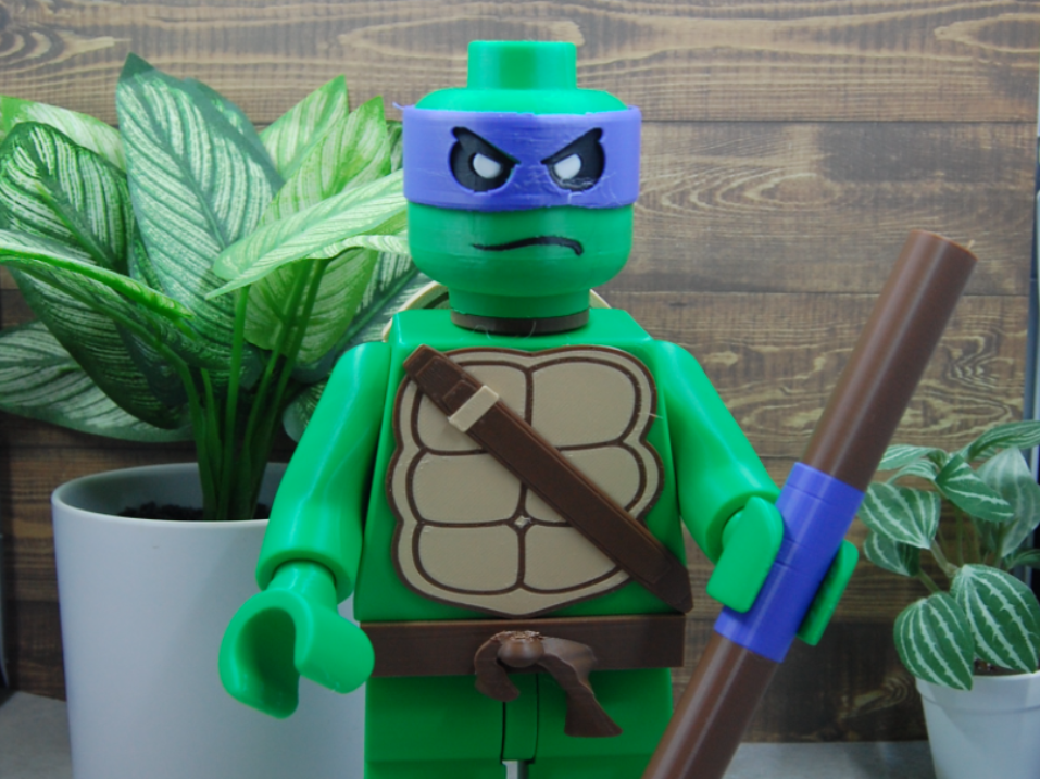 500% Brick - Ninja Turtle Donatello