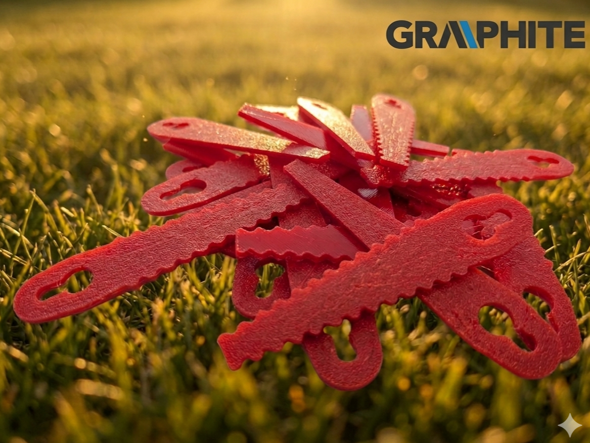 Graphite Energy+ Grass Trimmer Replacement Blades