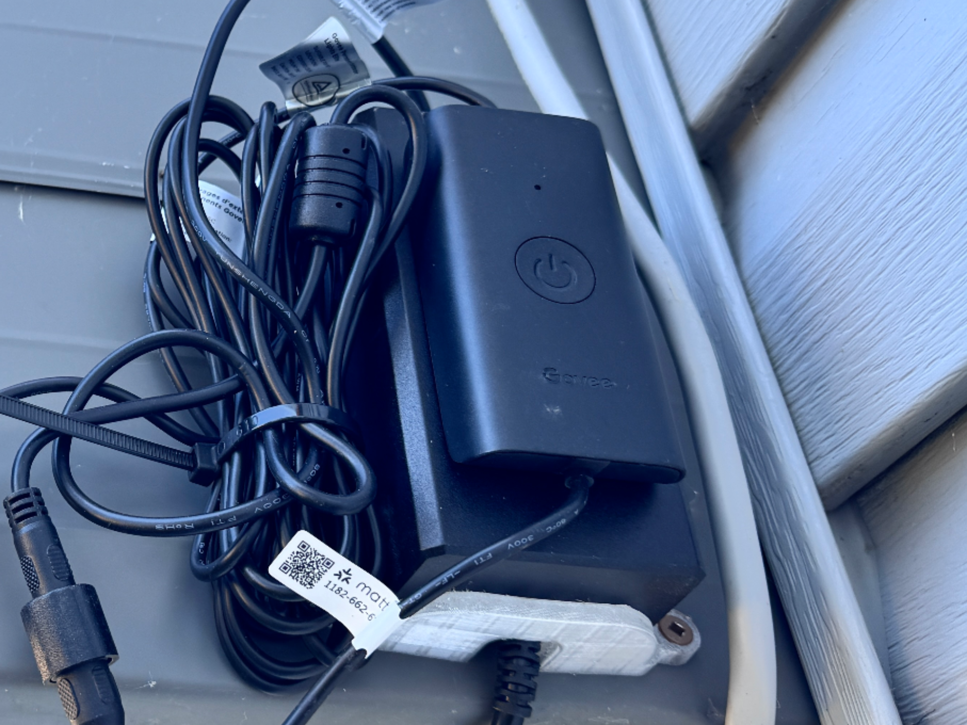 Power Supply Mount for Govee Permanent Outdoor Lts