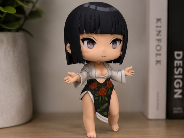 Chibi Lady | Anime Desk Statue