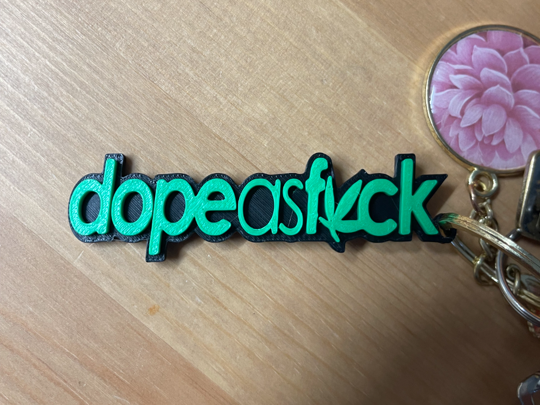 Dope as keyring