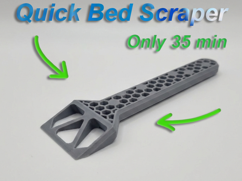 Bed scraper / spatula / Accesory