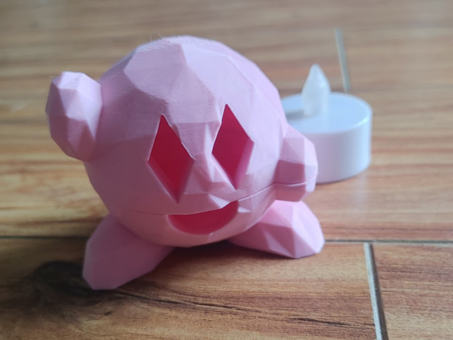 Kirby Candle Holder – Cute LED Light Decor