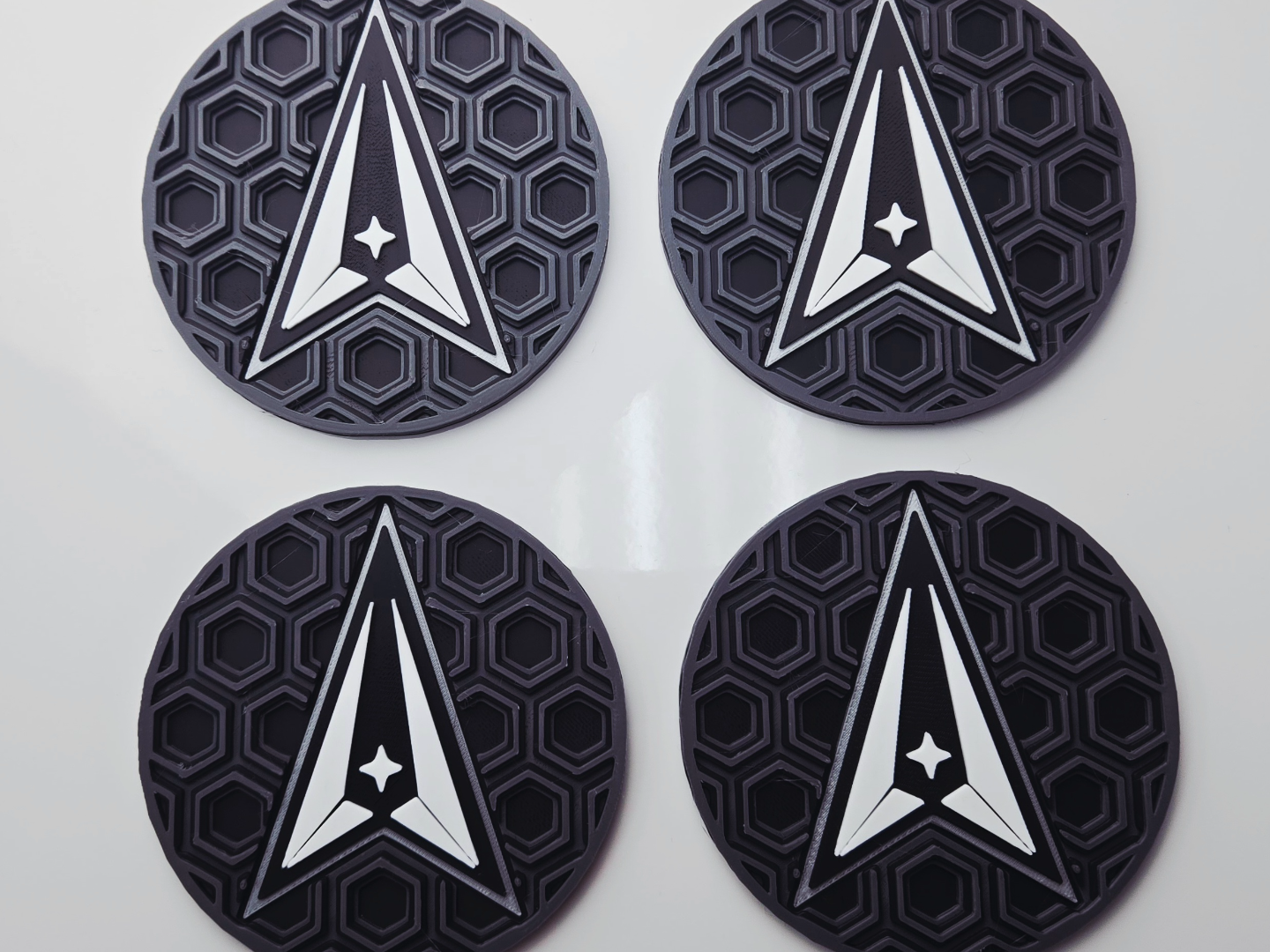 US Space Force Mosaic Coaster