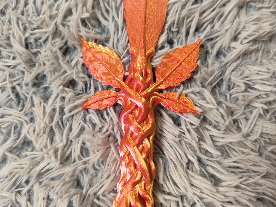 Emberleaf Fang” – The Sacred Root-Forged Dagger