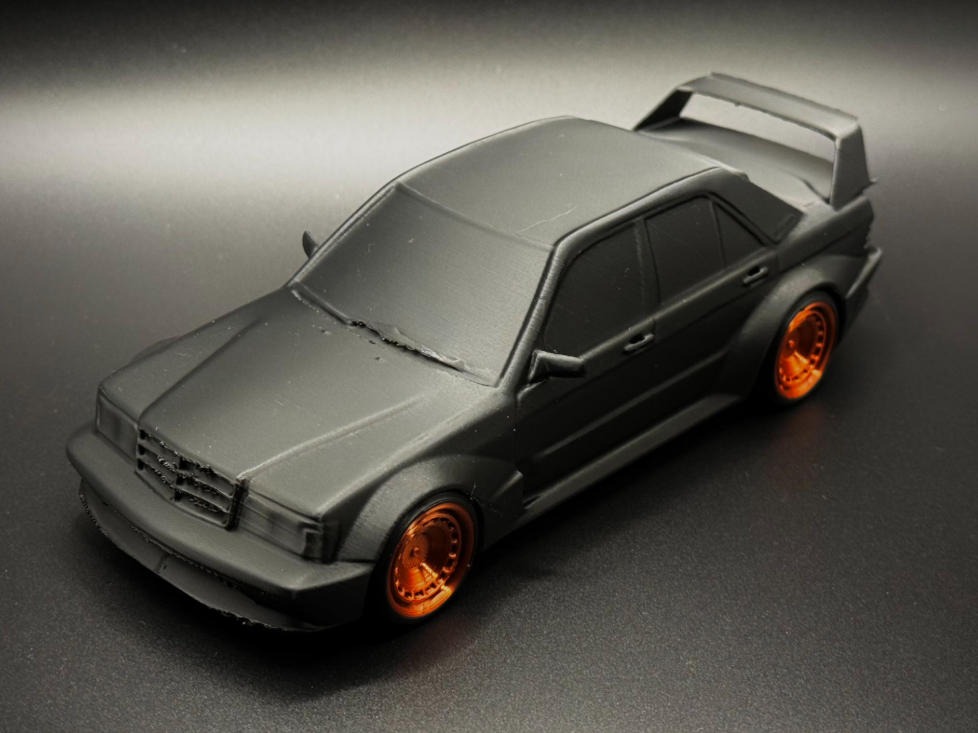 Mercedes 190E Evo II Restomod - 1/24 Scale model!