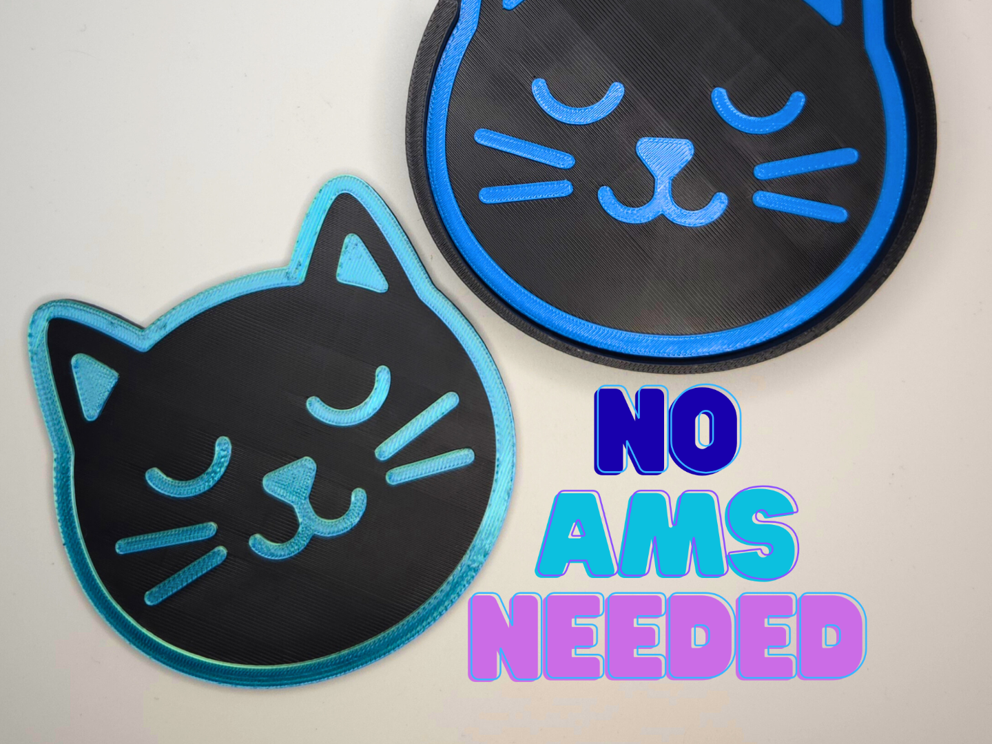 Chonky Cat Coasters + Holder