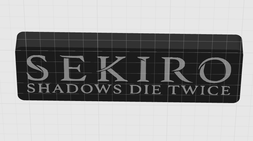 Sekiro logo Stand
