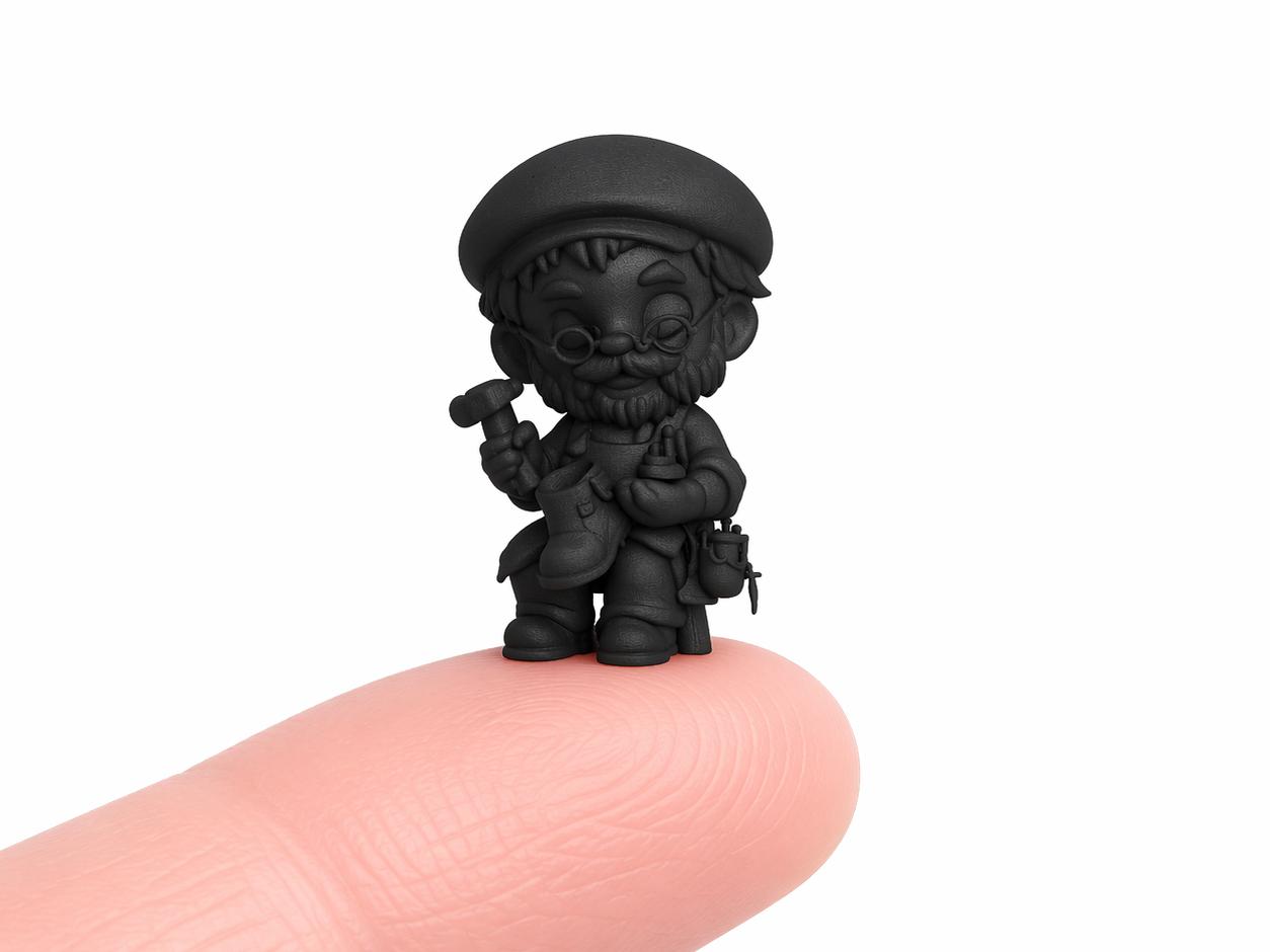 Chibi Shoemaker 30mm – Mini Craftsman Figure