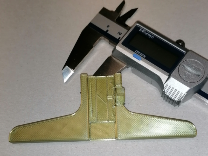 Messbrücke / Tiefenanschlag für 150 mm Messchieber