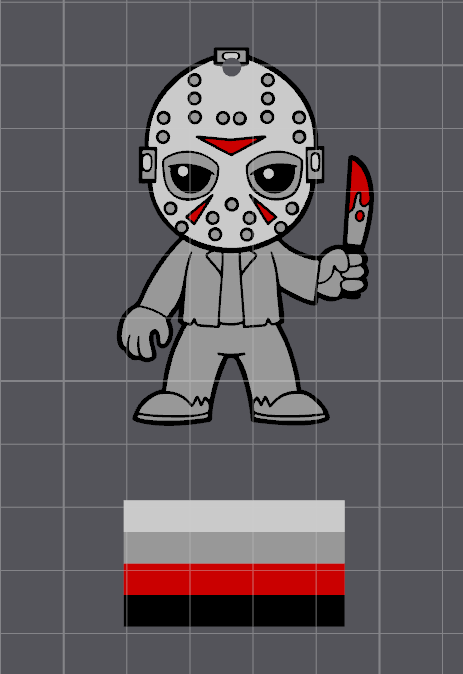 Jason Vorhees Chibi Keyring