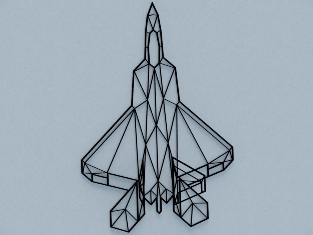 F-22 Raptor Wall Art