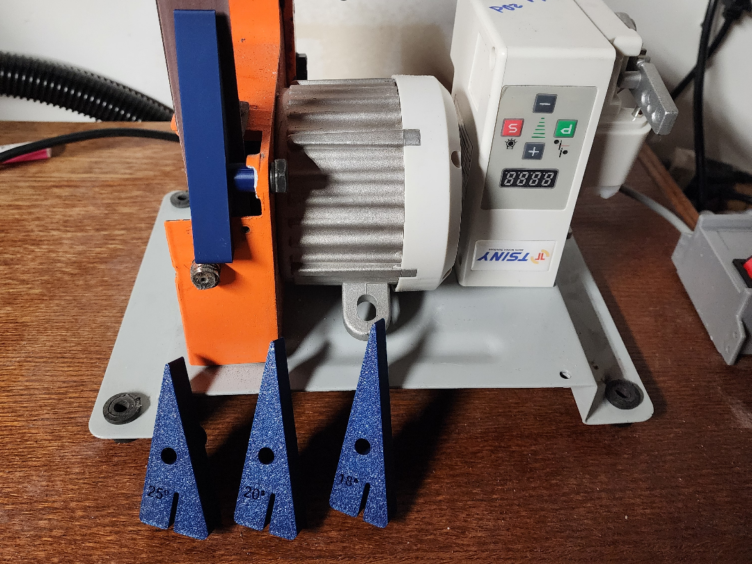 Sharpening Guides for Belt Sander