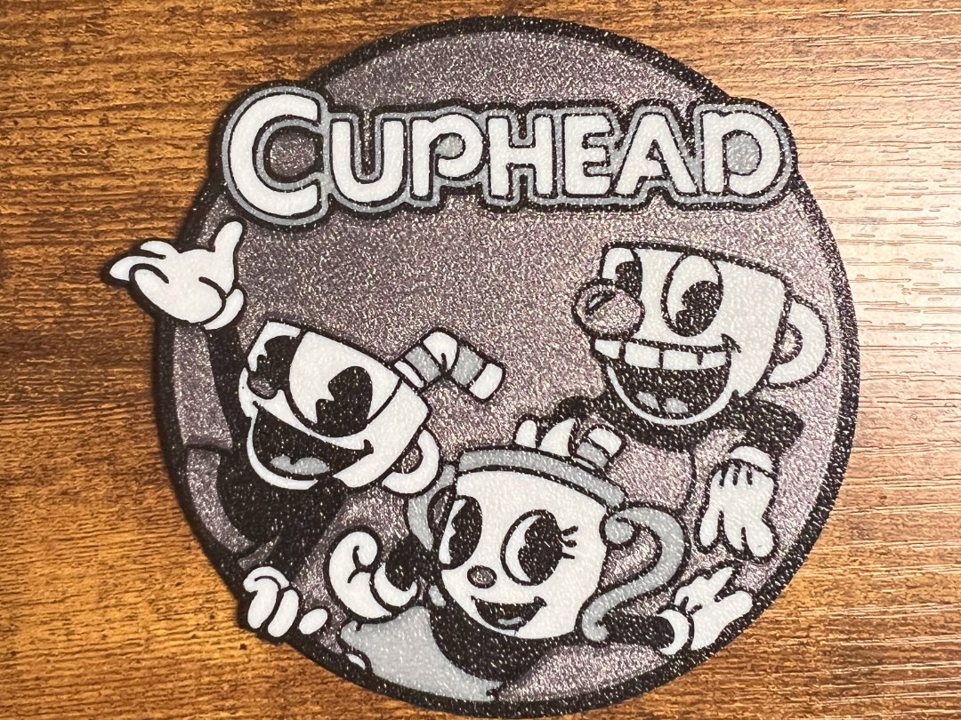 Retro Cuphead Wall Art and Coaster