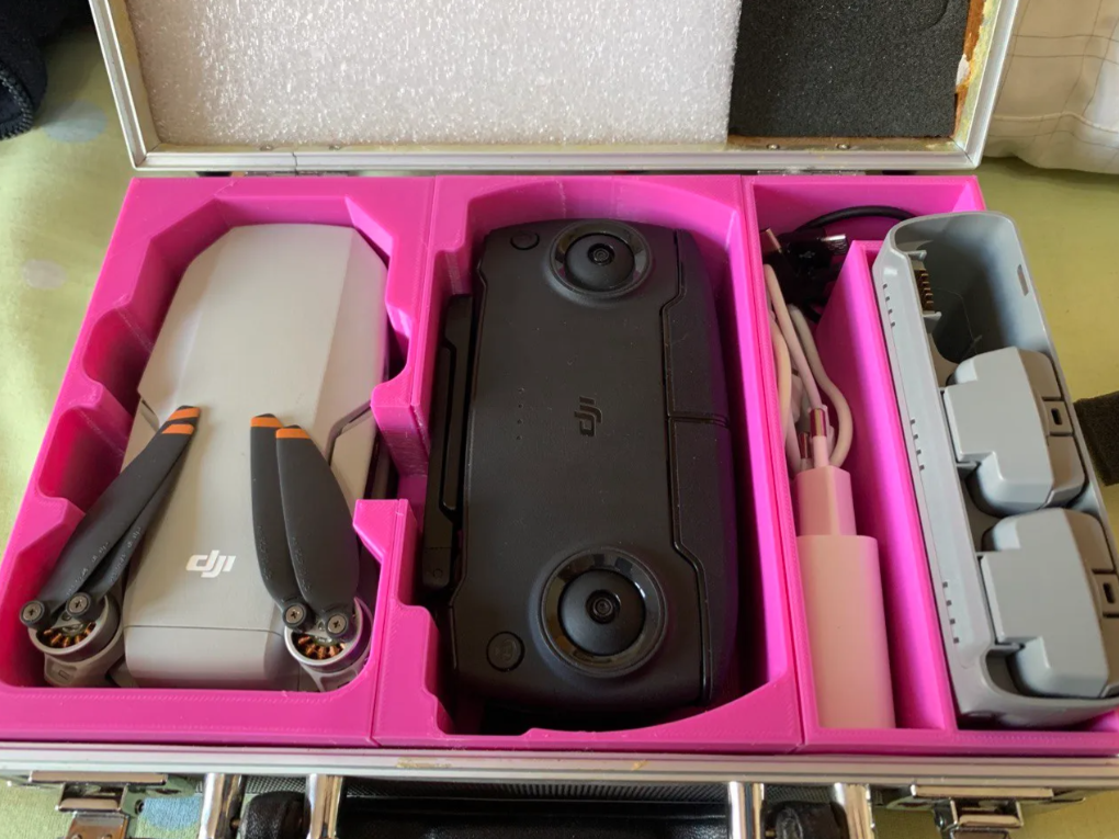 Interior de maletin para DJI Mini SE