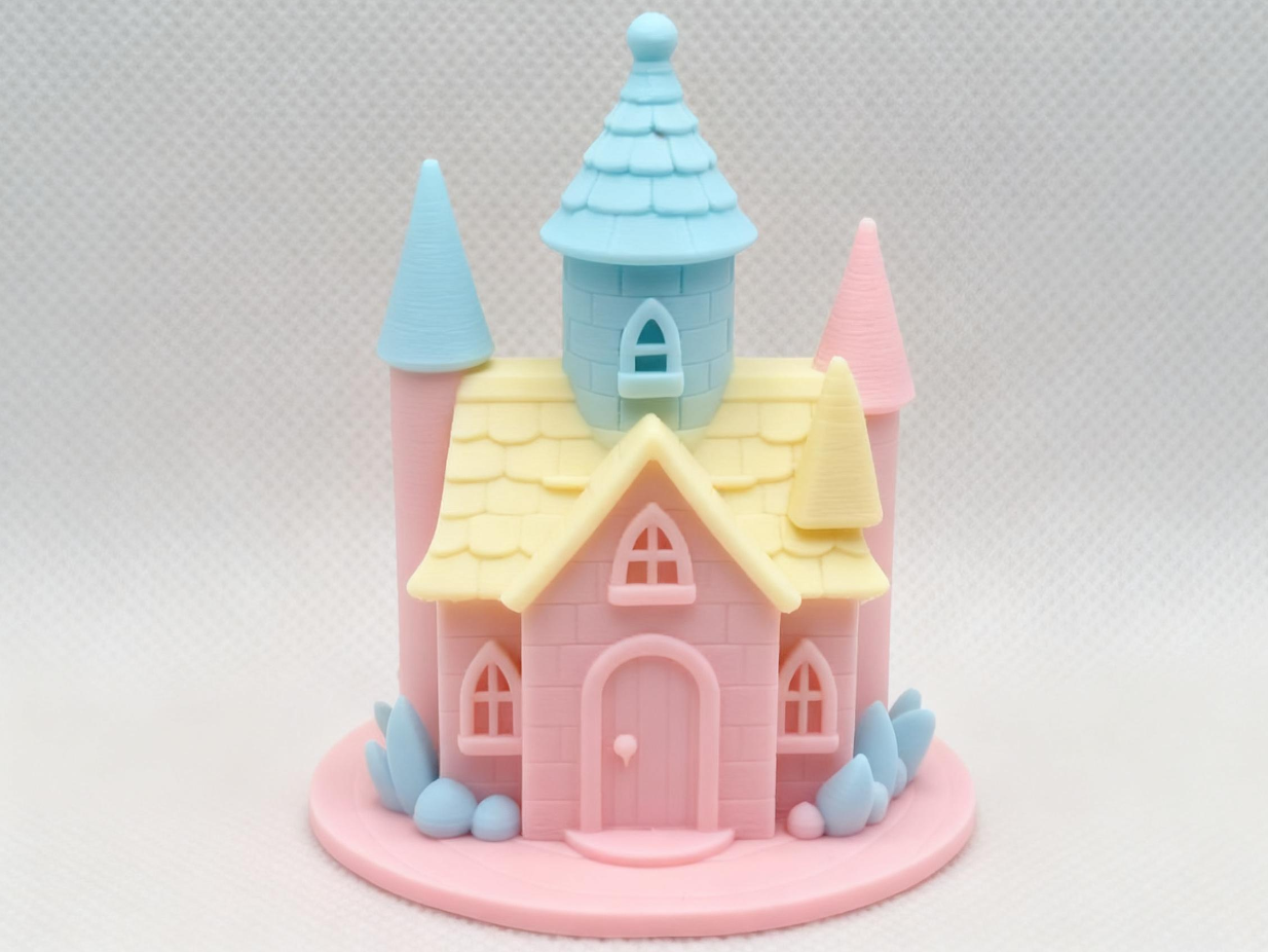 Pastel Enchanted Castle