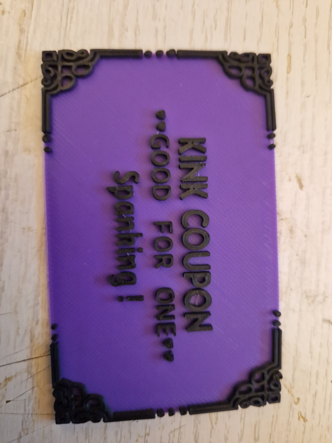Kink coupon spank