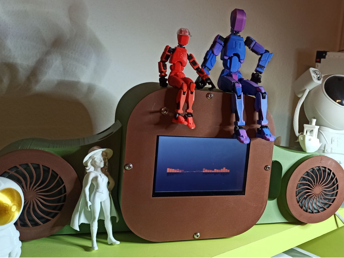 PeppyPlayer – Modern 3D-Printed Desktop Radio