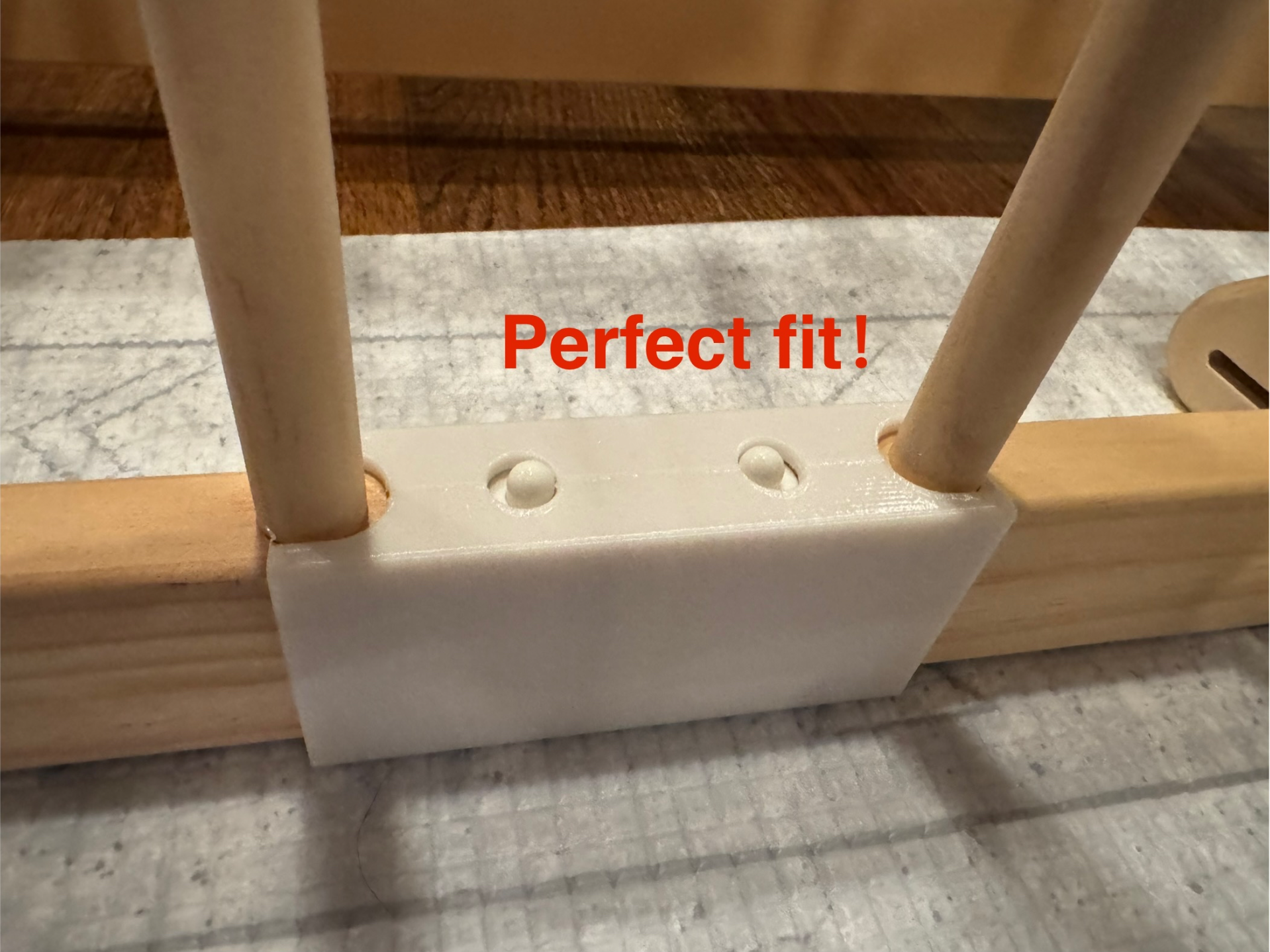 Baby Wood Playpen Connector