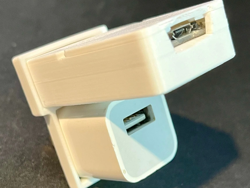 ESP32 Bluetooth Proxy Power Adapter Mount