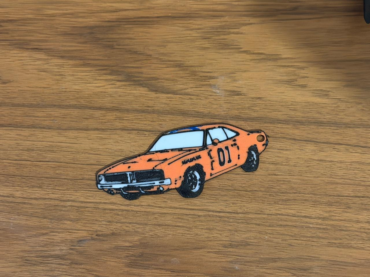 General lee Dodge Charger 69 Keychain
