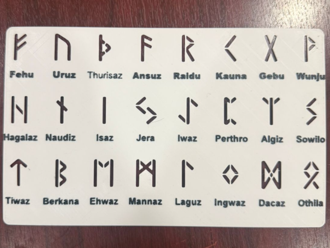Nordic Runes Template