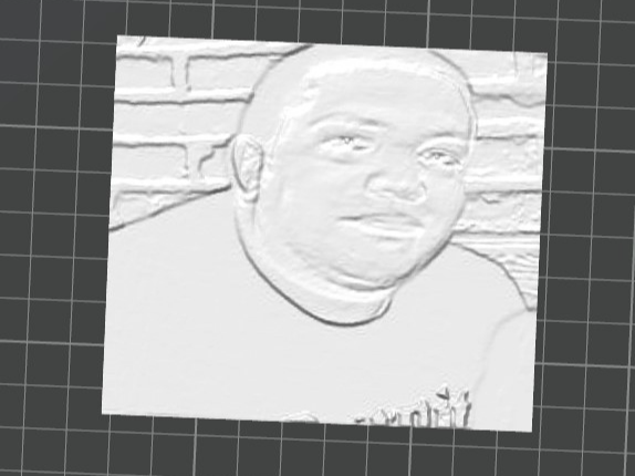 Sal Vulcano Lithophane