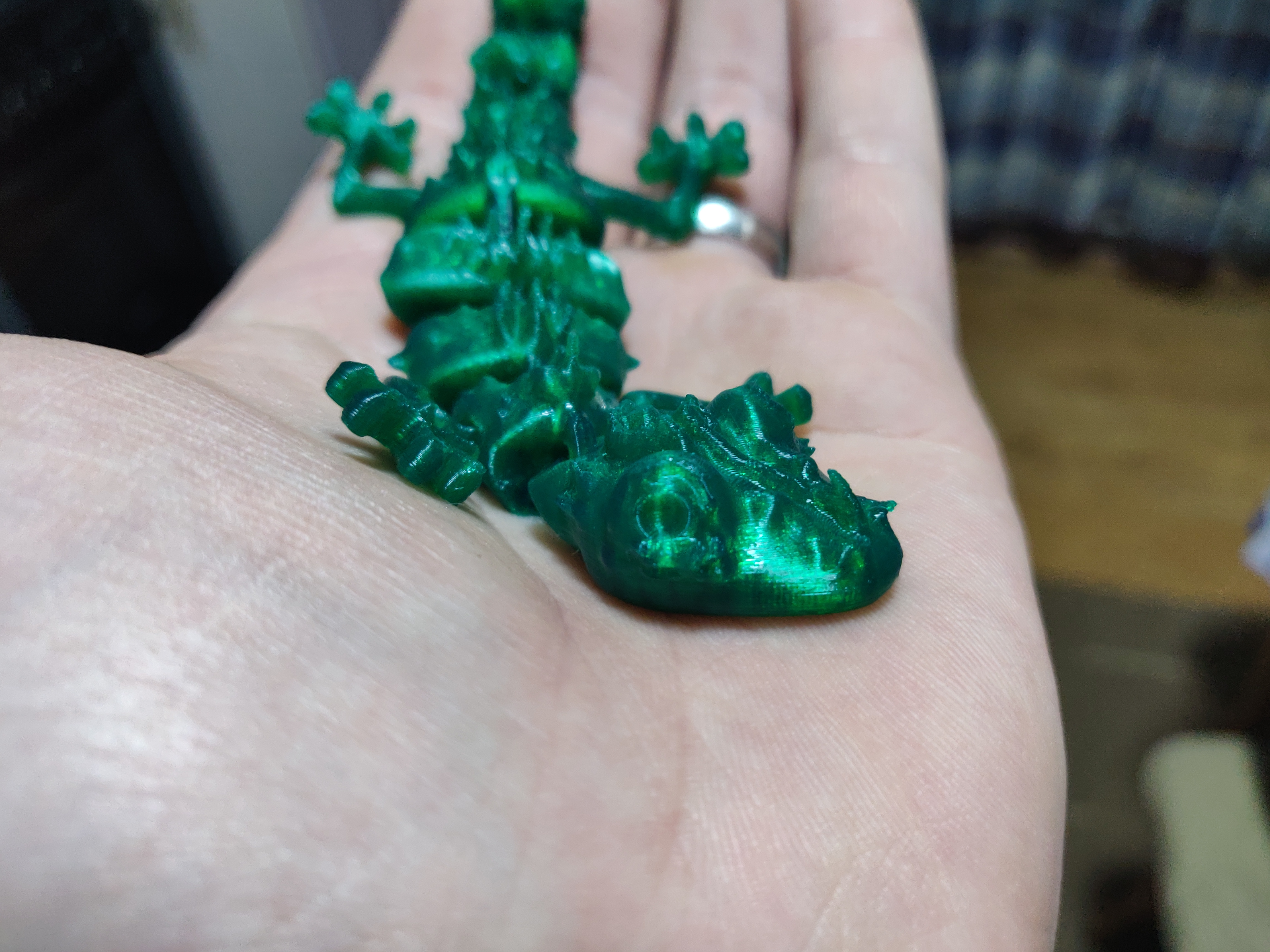 Curled Horned Articulated