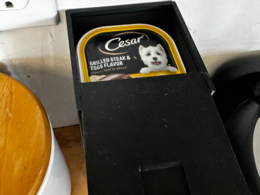 Countertop Wet Pet food Dispenser
