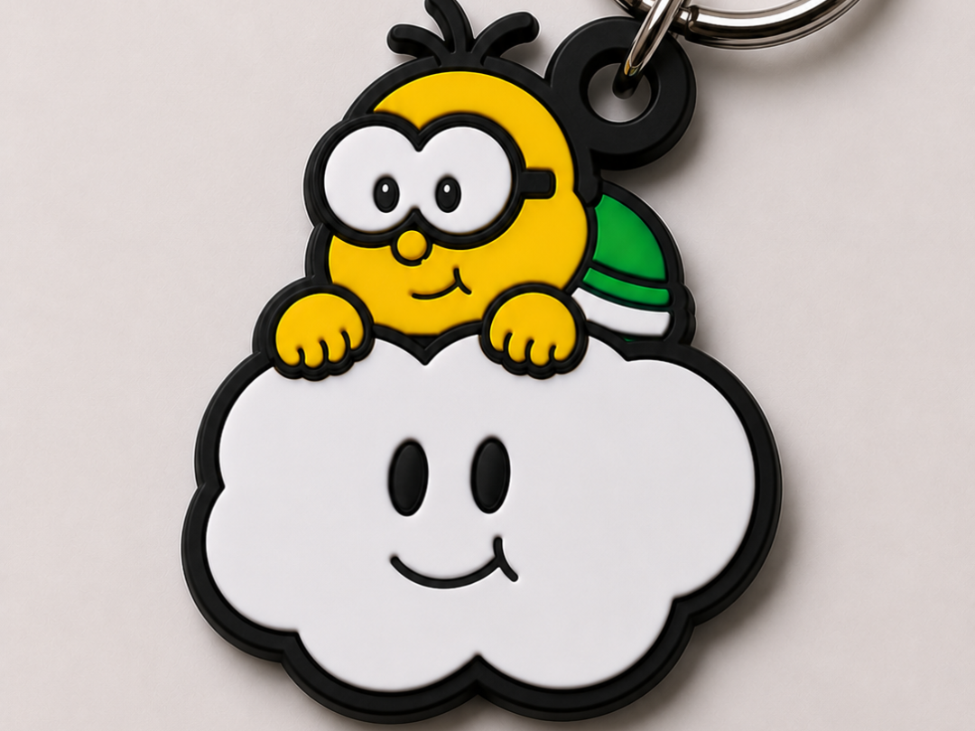 Portachiave A tema Lakitu di Super Mario