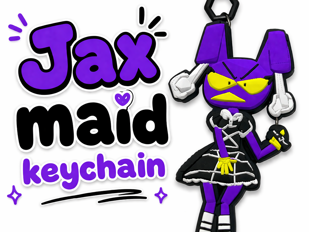 jax maid outfit TADC (the amazing digital circus)