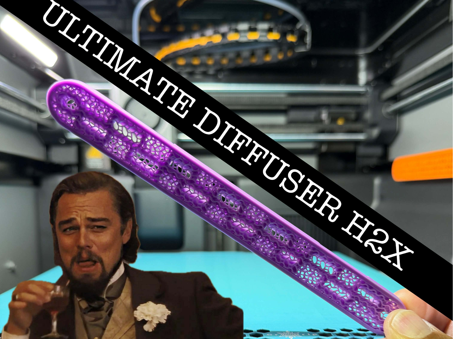 Anti Warp Ultimate Diffuser Now for H2 printers!