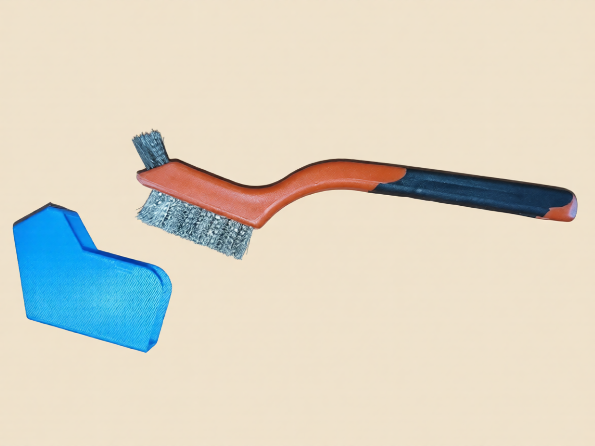 Wire brush cover