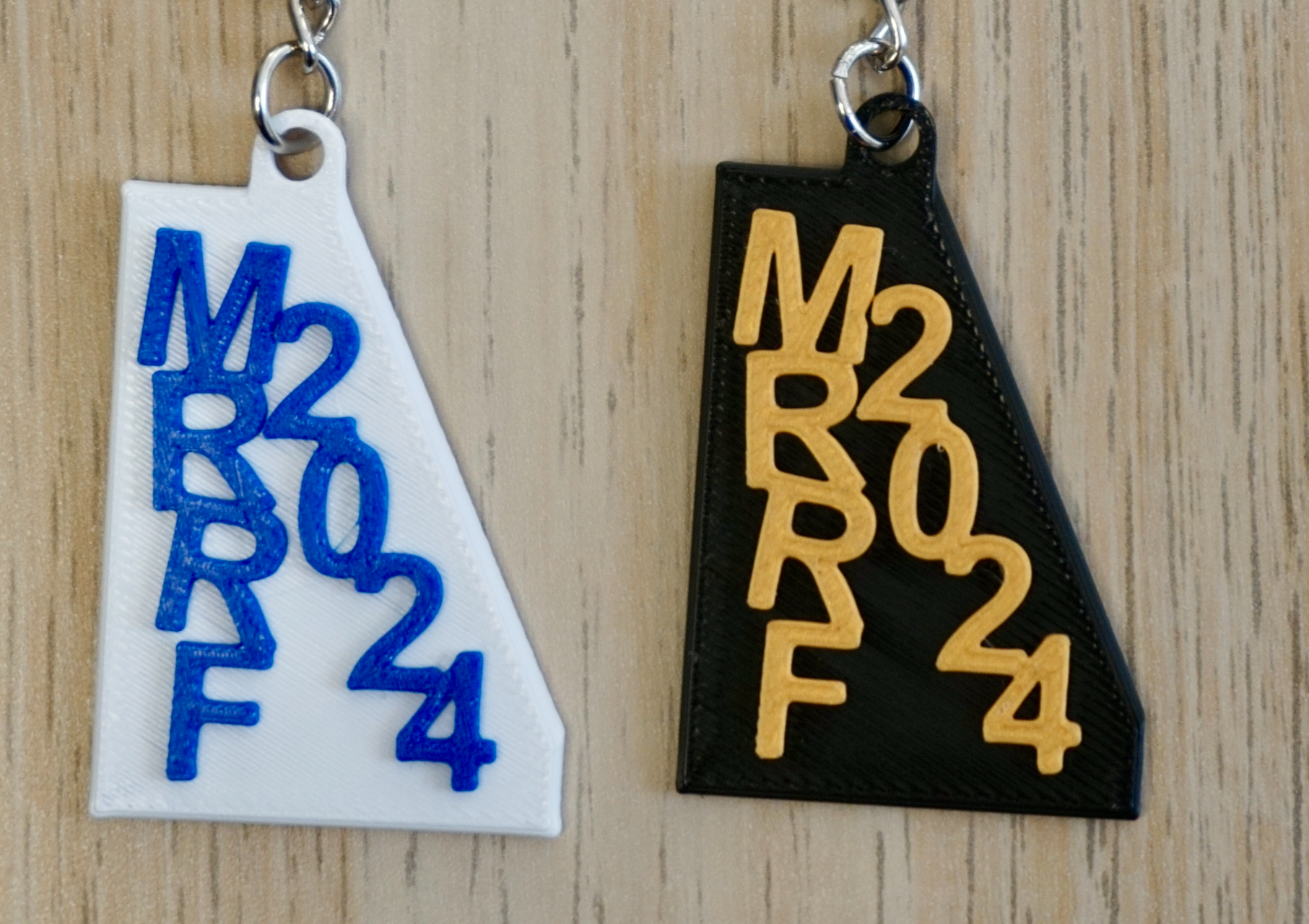 Midwest RepRap Festival (MRRF) 2024 Keychain
