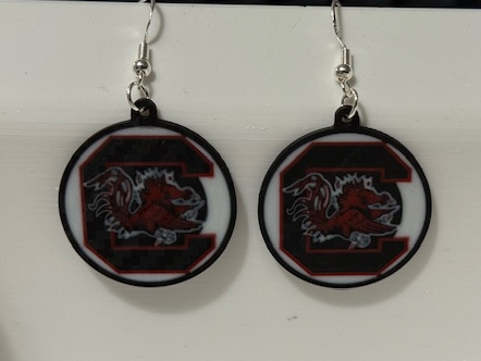 University of South Carolina earings Gamecocks