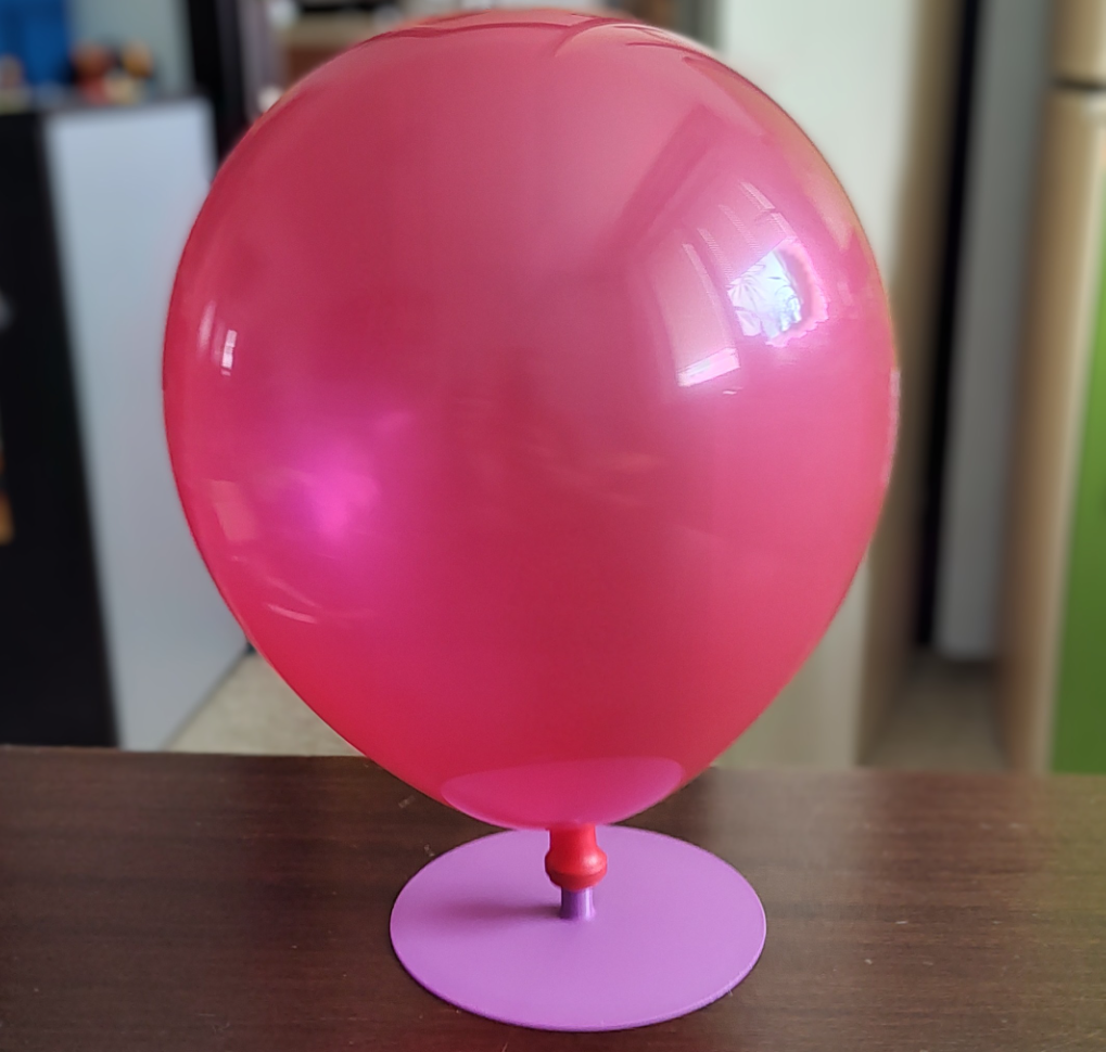 Balloon hovercraft
