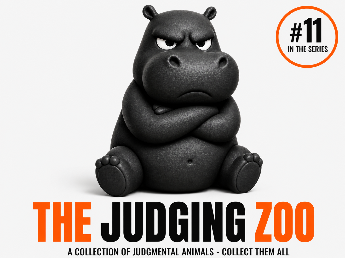 HIPPO GRUMPY - THE JUDIGING ZOO #11 EASY TI PRINT