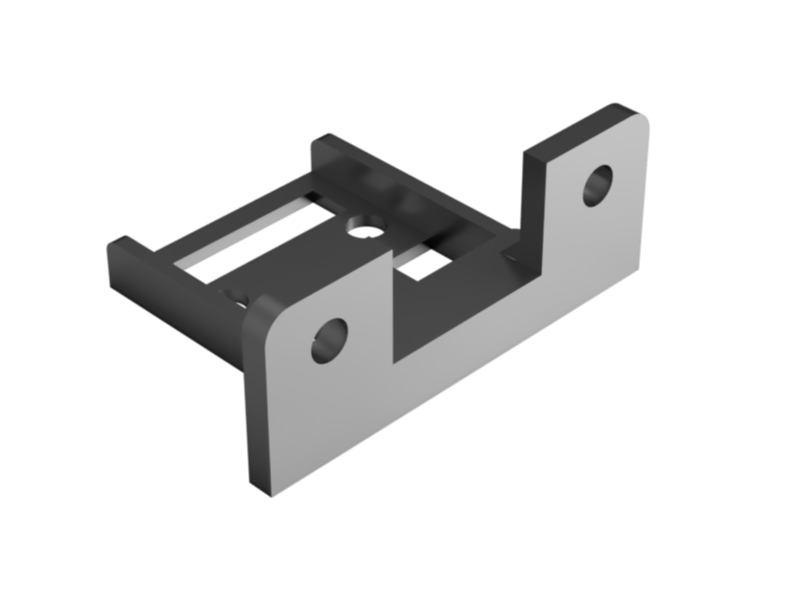 Mount for USB 2.0 Type-A female to DIP