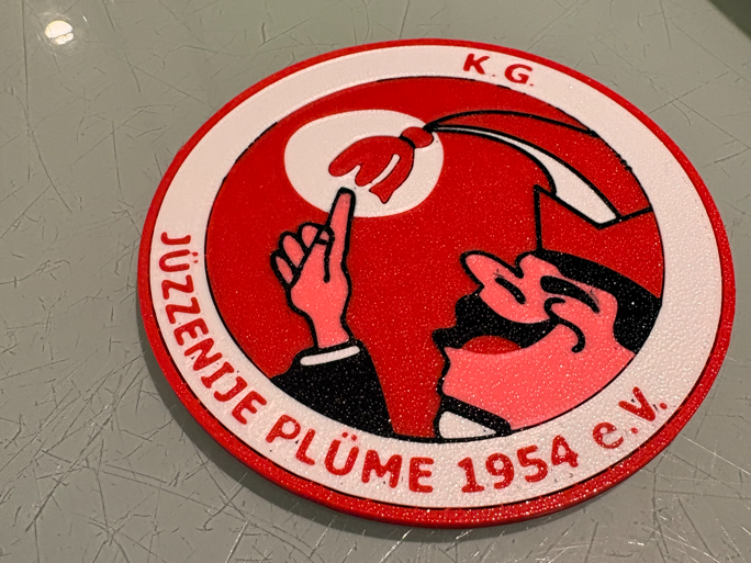 Bierdeckel KG Jüzzenije Plüme