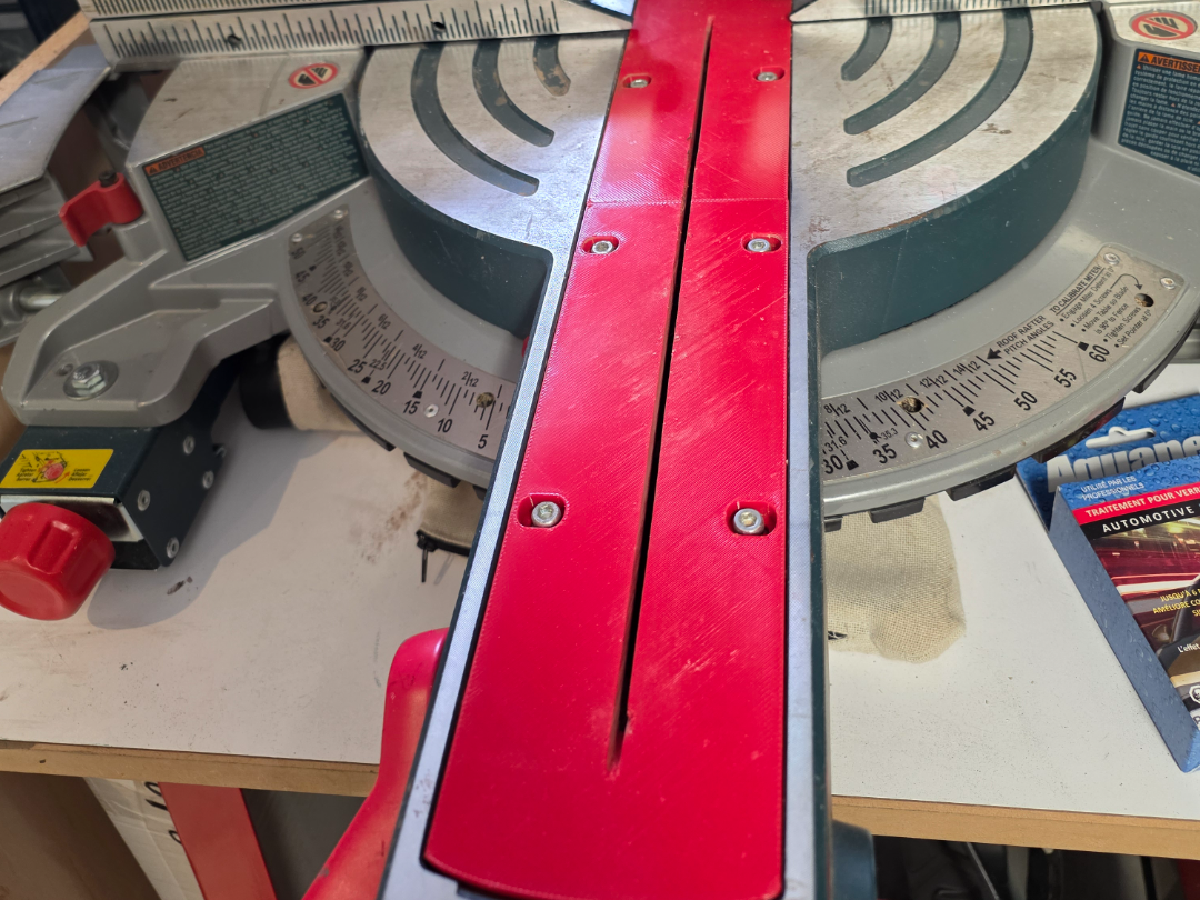 Bosch GCM12sd miter saw no clearance plate