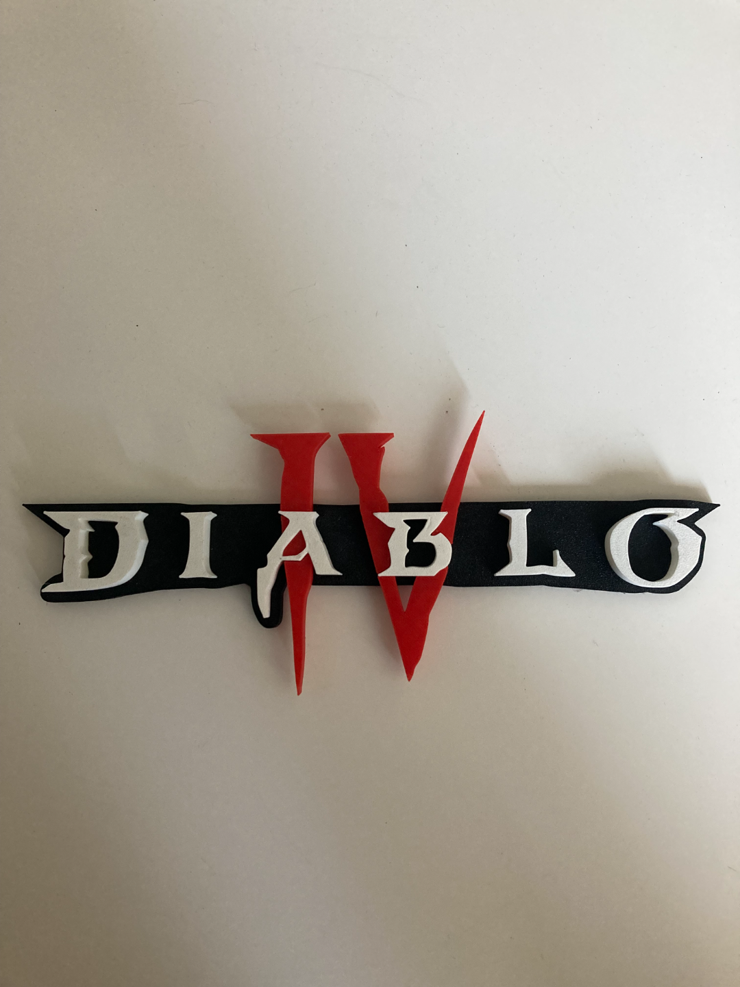 Diablo IV 3D Logo