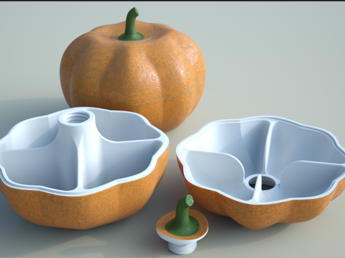CONTENITORE A FORMA DI ZUCCA PER CARAMELLE