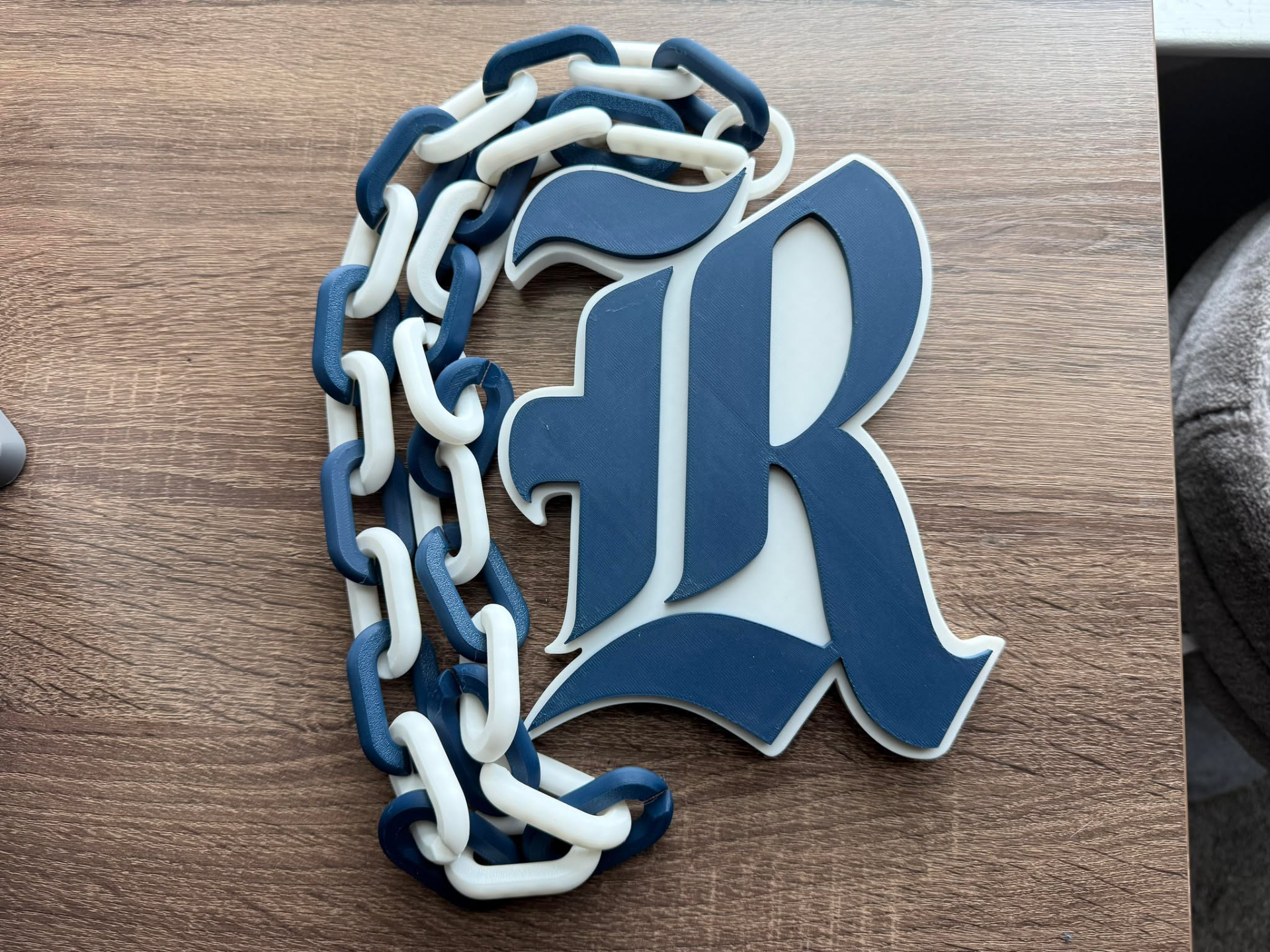 Rice Owls Oversized Necklace, Hype Chain