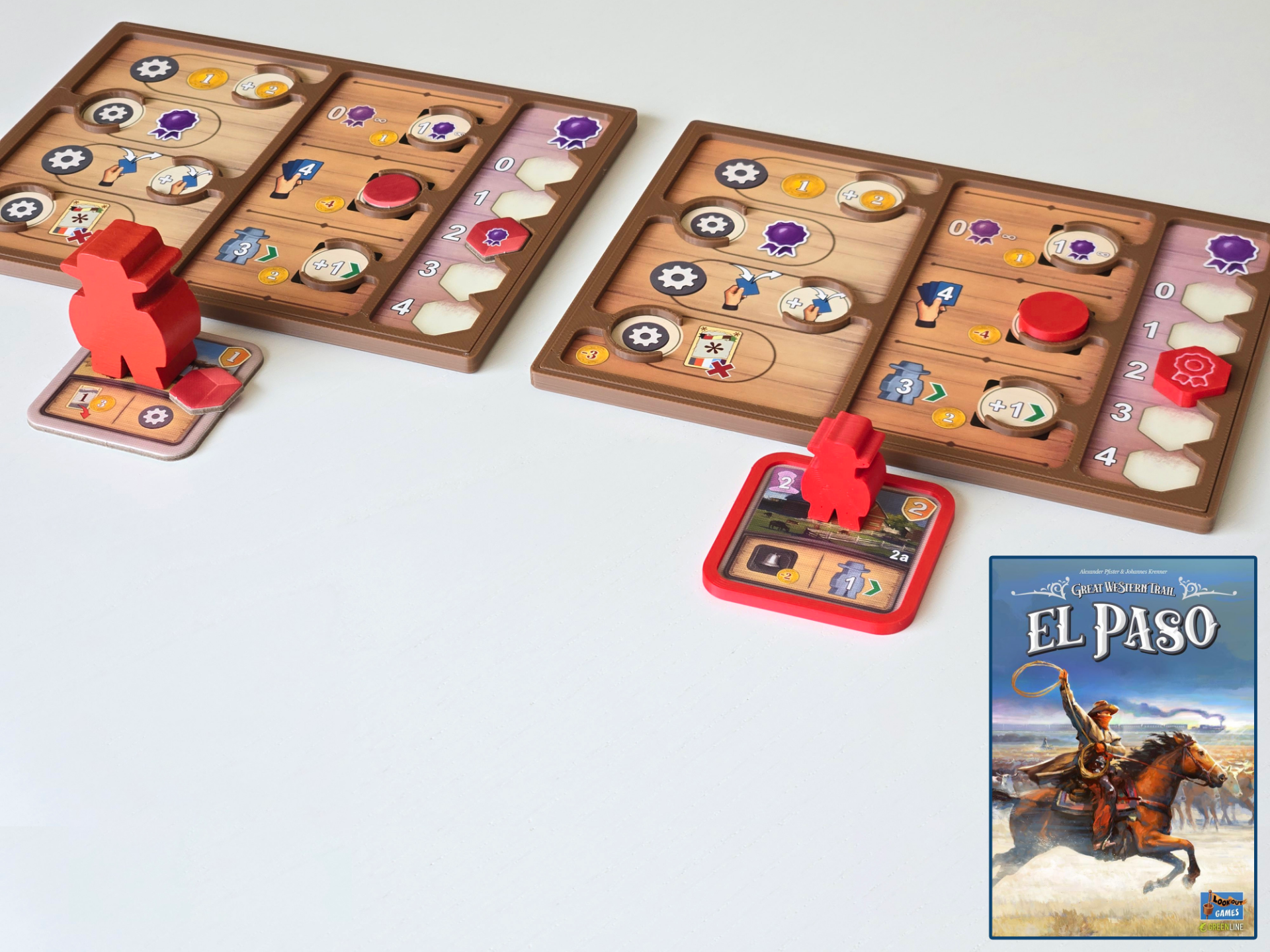 Great Western Trail El Paso - Player Piece Upgrade