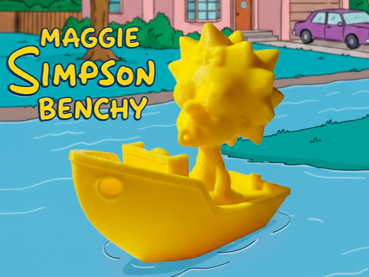 Maggie Simpson Benchy