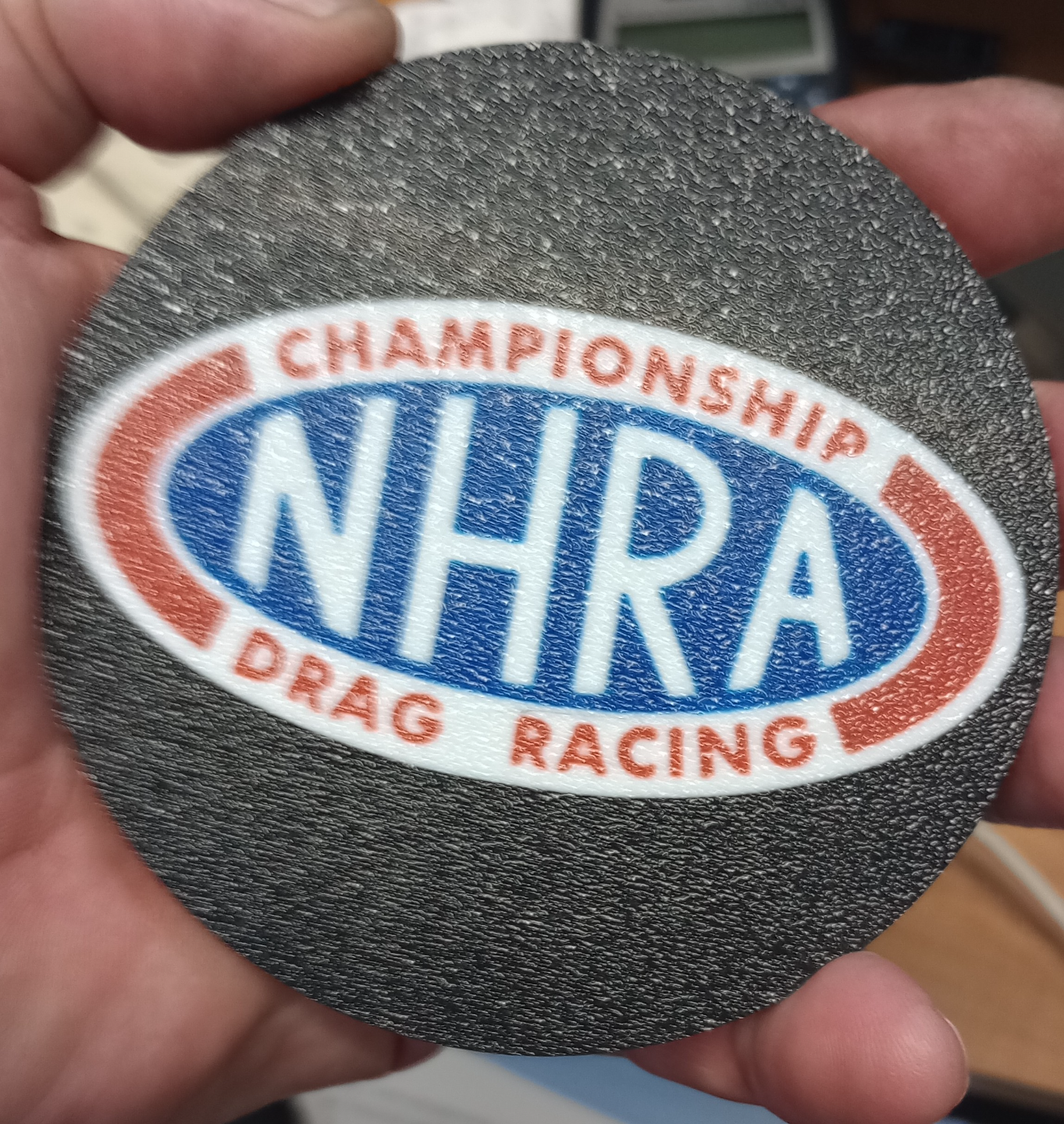 NHRA logo Coasters