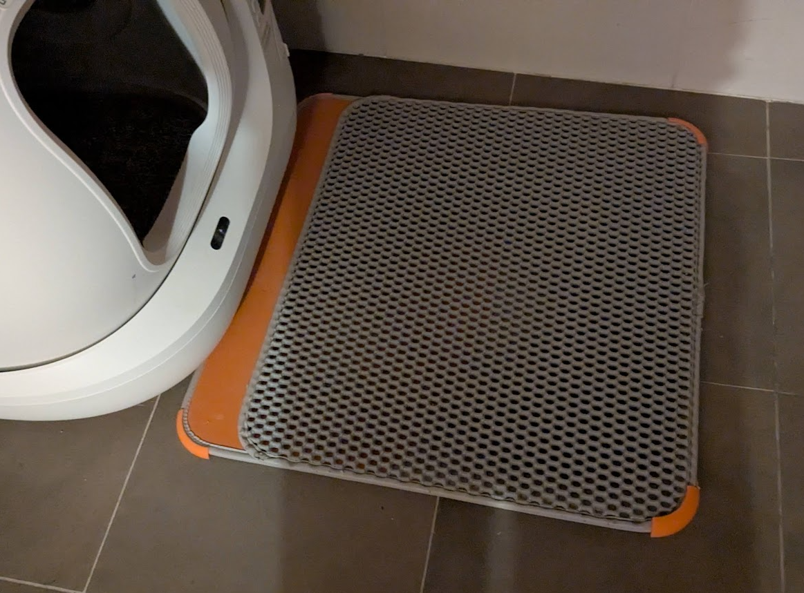 Halterungen für den Petkit-Katzenklo-Teppich - V2