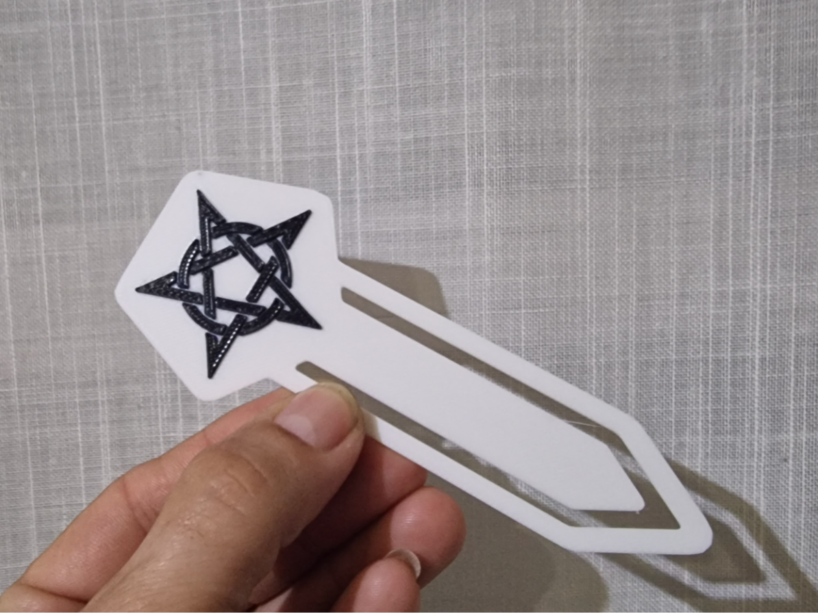 MAGIC PENTAGON bookmark Marcador libros
